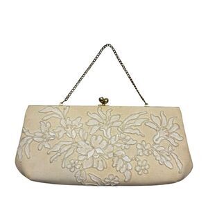 Vintage Ladies After Five Brand Chain Strap Kiss Lock Evening‎ Bag